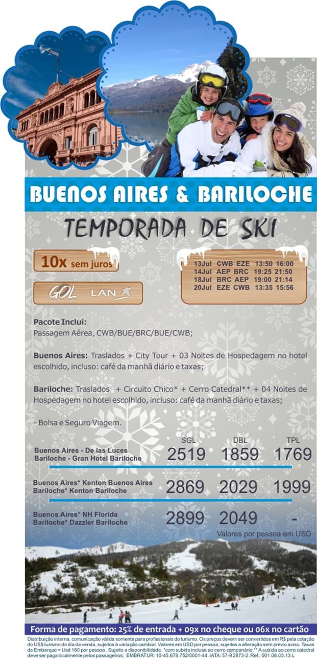 Buenos Aires & Bariloche